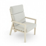 Oregon lounge balkonset - verstelbaar 2 personen | aluminium | beige | 5-delig