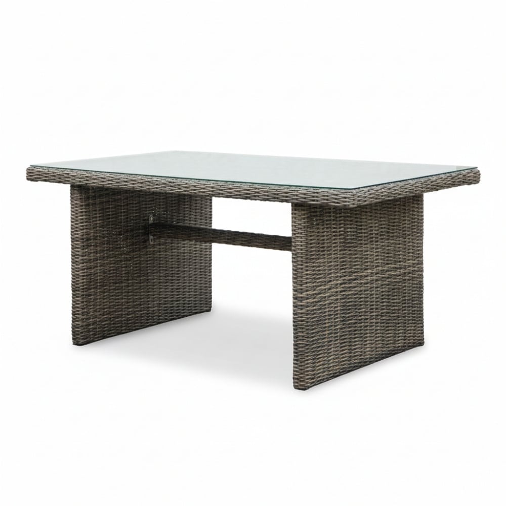 Belfort stoel-bank loungeset - verstelbaar 5 personen | wicker | Kobo Grey | 4-delig