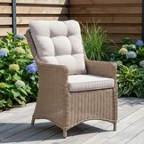 Madrid dining tuinstoel set van 6 | wicker | Royal Sand