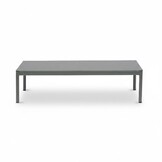 Mykonos stoel-bank loungeset 5 personen incl. tafel | aluminium + touw | beige | 4-delig
