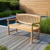 Lille 2-zits tuinbank | teakhout | Natural Teak | 120cm