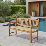 Lille 3-zits tuinbank | teakhout | Natural Teak | 150cm
