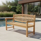 Lille 3-zits tuinbank | teakhout | Natural Teak | 180cm