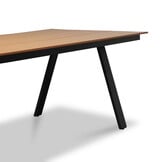 Oslo natural/Tulum Sahara Dust dining tuinset | 6 personen | polywood + touw | 220cm