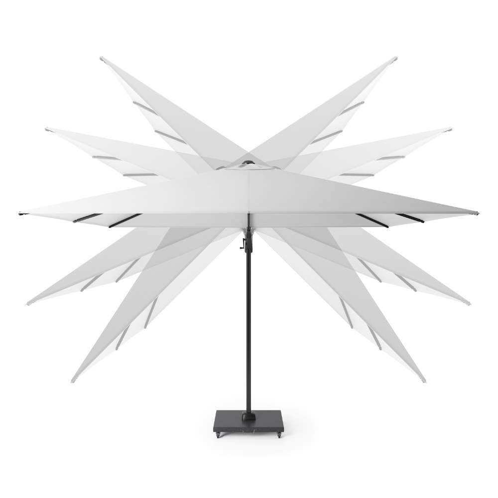 Voyager T² zweefparasol | 270x270cm  | antraciet