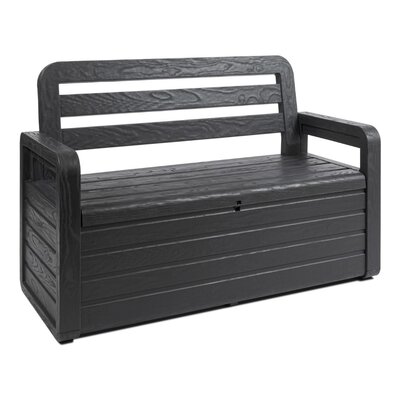 Foreverspring tuinbank opbergbox | 270L | antraciet