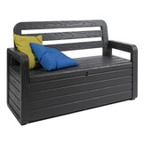 Foreverspring tuinbank opbergbox | 270L | antraciet