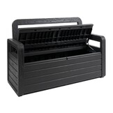 Foreverspring tuinbank opbergbox | 270L | antraciet