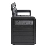 Foreverspring tuinbank opbergbox | 270L | antraciet