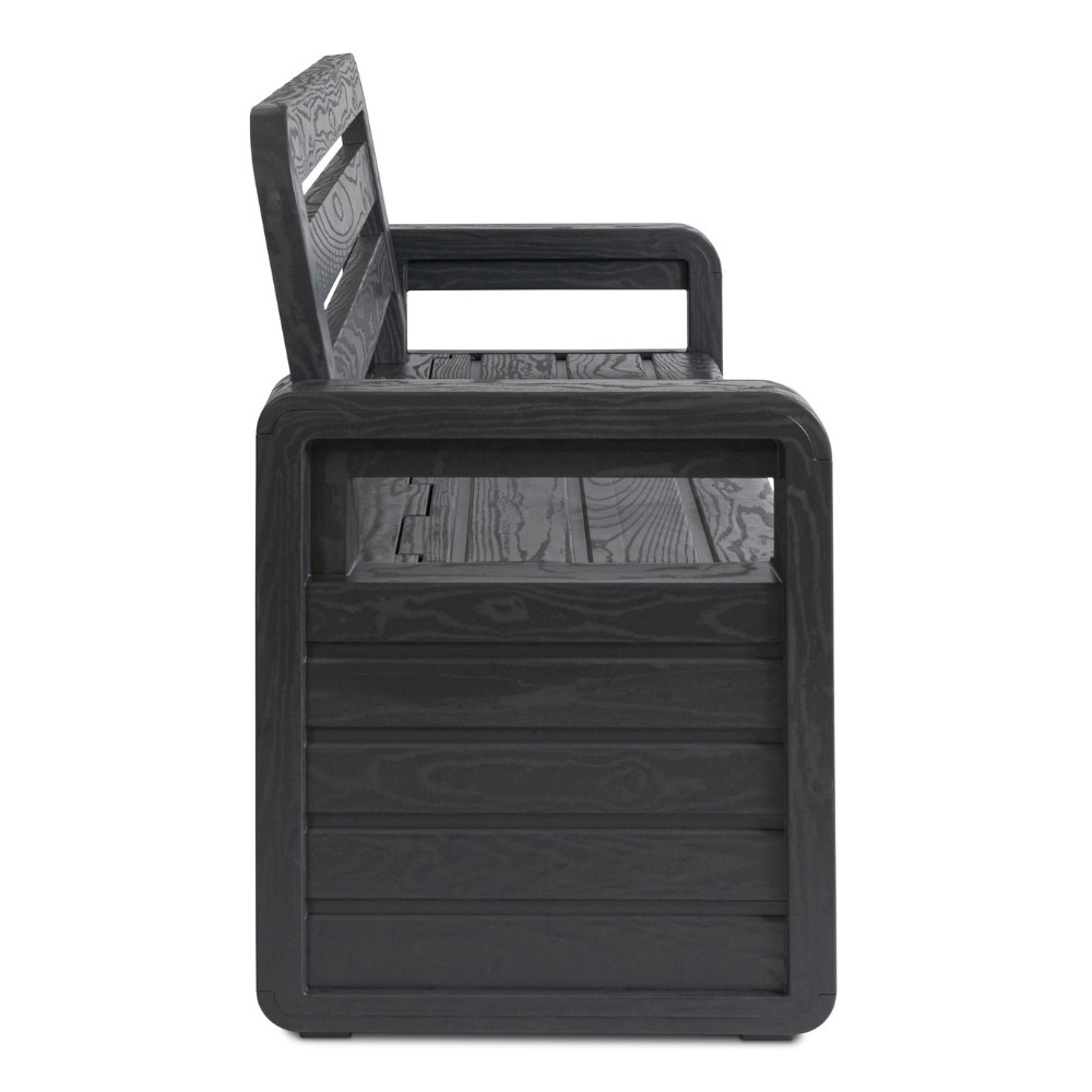 Foreverspring tuinbank opbergbox | 270L | antraciet