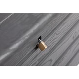 Foreverspring tuinbank opbergbox | 270L | antraciet