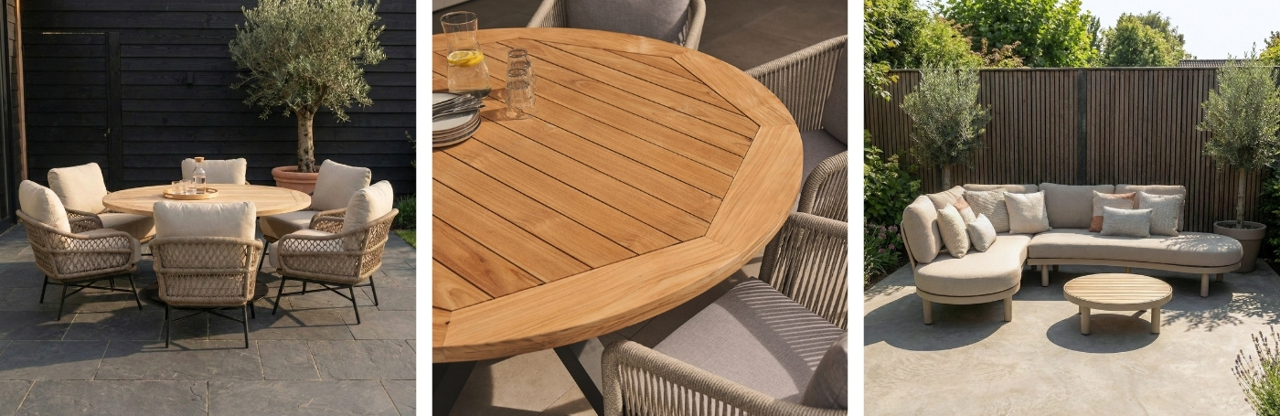 Ronde vormen tuinmeubeltrends 2026
