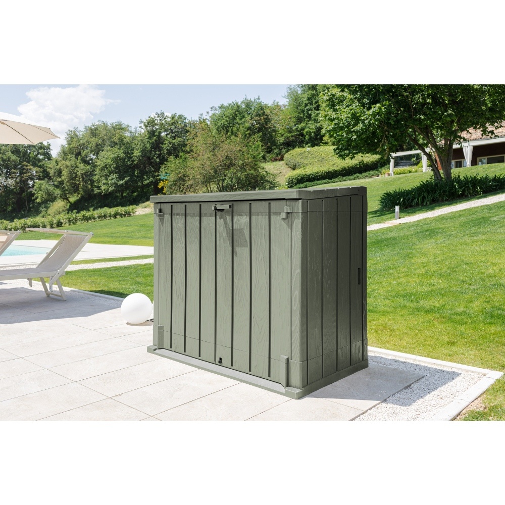 Storer plus XL opbergbox | 1270L | Forest Green