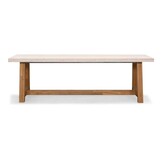 Velora/Valencia Lava Grey dining tuinset | 6 personen | travertin + touw | 250cm