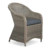 Jones/Toulouse Ash Grey dining tuinset | 6 personen | wicker | 200cm