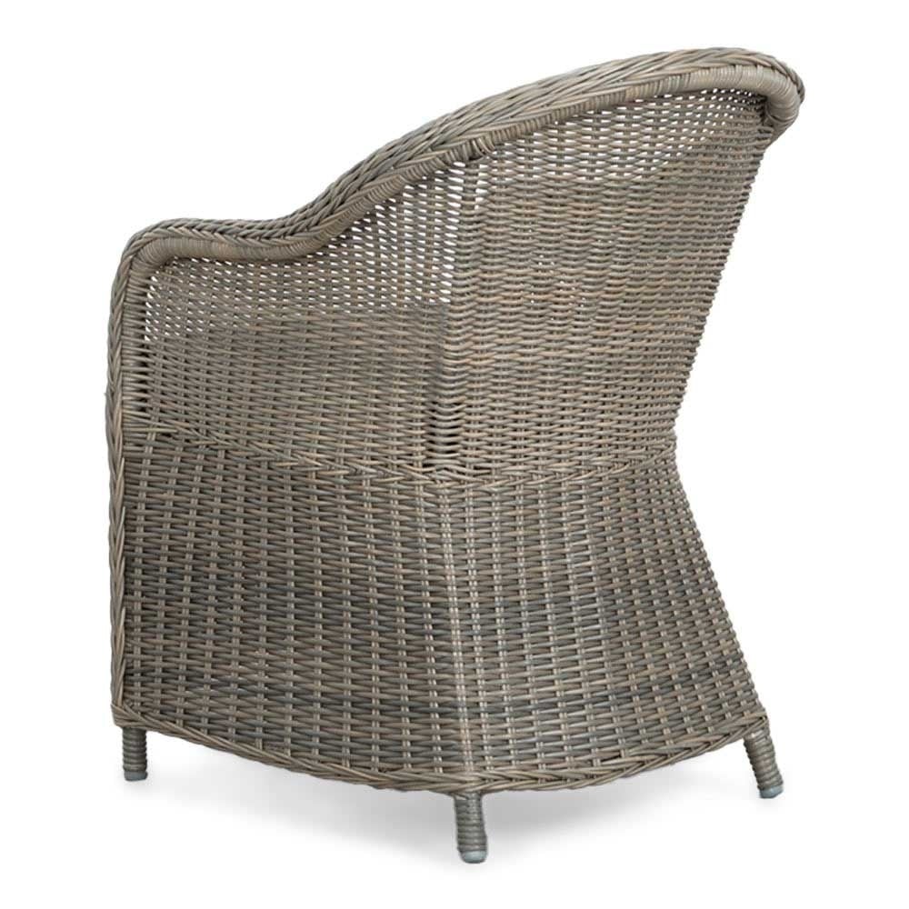 Jones/Toulouse Ash Grey dining tuinset | 6 personen | wicker | 200cm