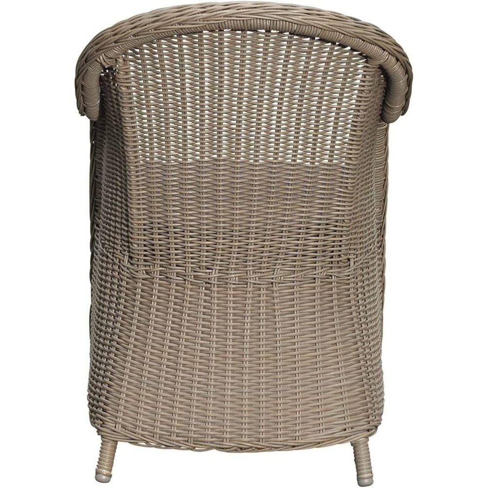 Jones/Toulouse Ash Grey dining tuinset | 6 personen | wicker | 200cm