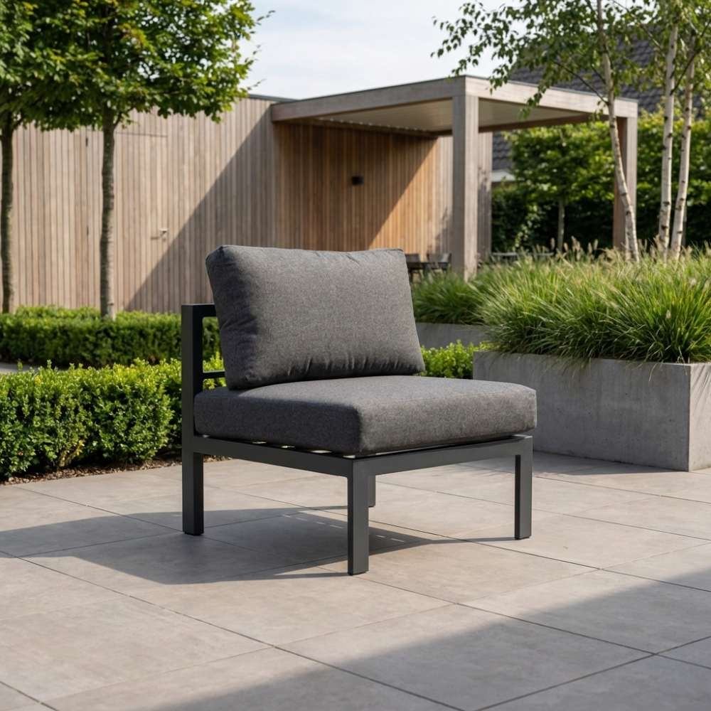 Cordoba tussenmodule | aluminium | 72cm | antraciet