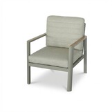 Tokyo stoel-bank loungeset 5 personen incl. tafel | aluminium + polywood | beige | 4-delig