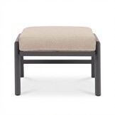 Boston lounge balkonset - verstelbaar 2 personen | aluminium + teak | zand | 5-delig