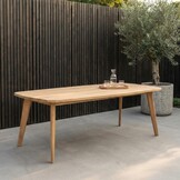 Rixos dining tuintafel 6 personen | hardhout | teaklook | 220cm