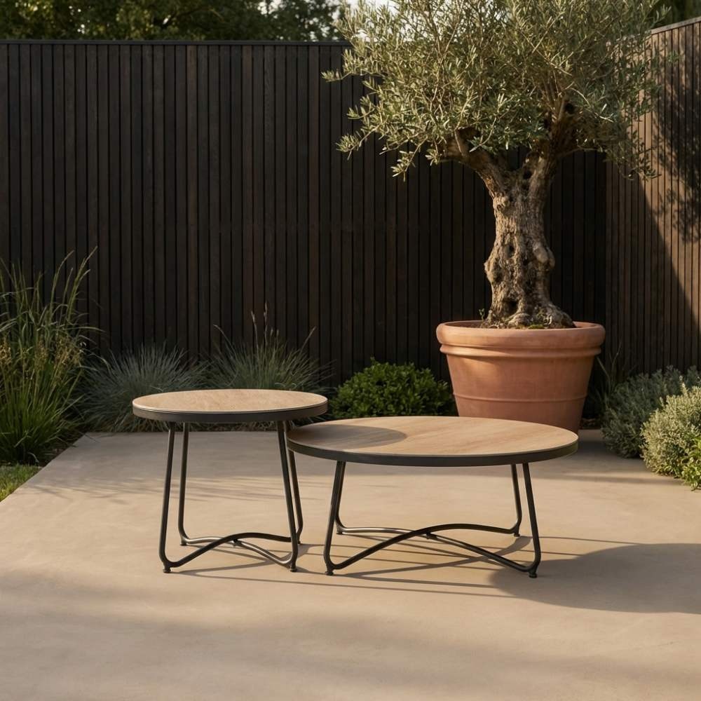 Savanna stoel-bank loungeset 5 personen | aluminium + touw | antraciet | 5-delig