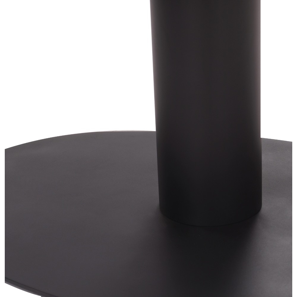 Panama dining tuintafel 4 personen | polywood + aluminium | Natural Wood/antraciet | 120cm rond