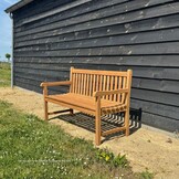 Genua 2-zits tuinbank | teakhout | Natural Teak | 120cm