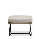 Gianna voetenbank | touw + aluminium | Sahara Dust