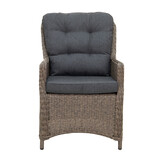 Jones/Madrid Ash Grey dining tuinset | 6 personen | wicker | 200cm