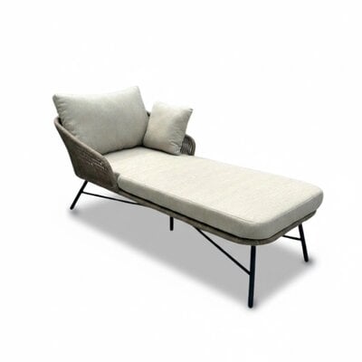 Tulum ligbed | touw + aluminium | Sahara Dust