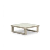 Canyon hoek loungeset incl. loungetafel | aluminium + sintered stone | Marble Latte | 4-delig