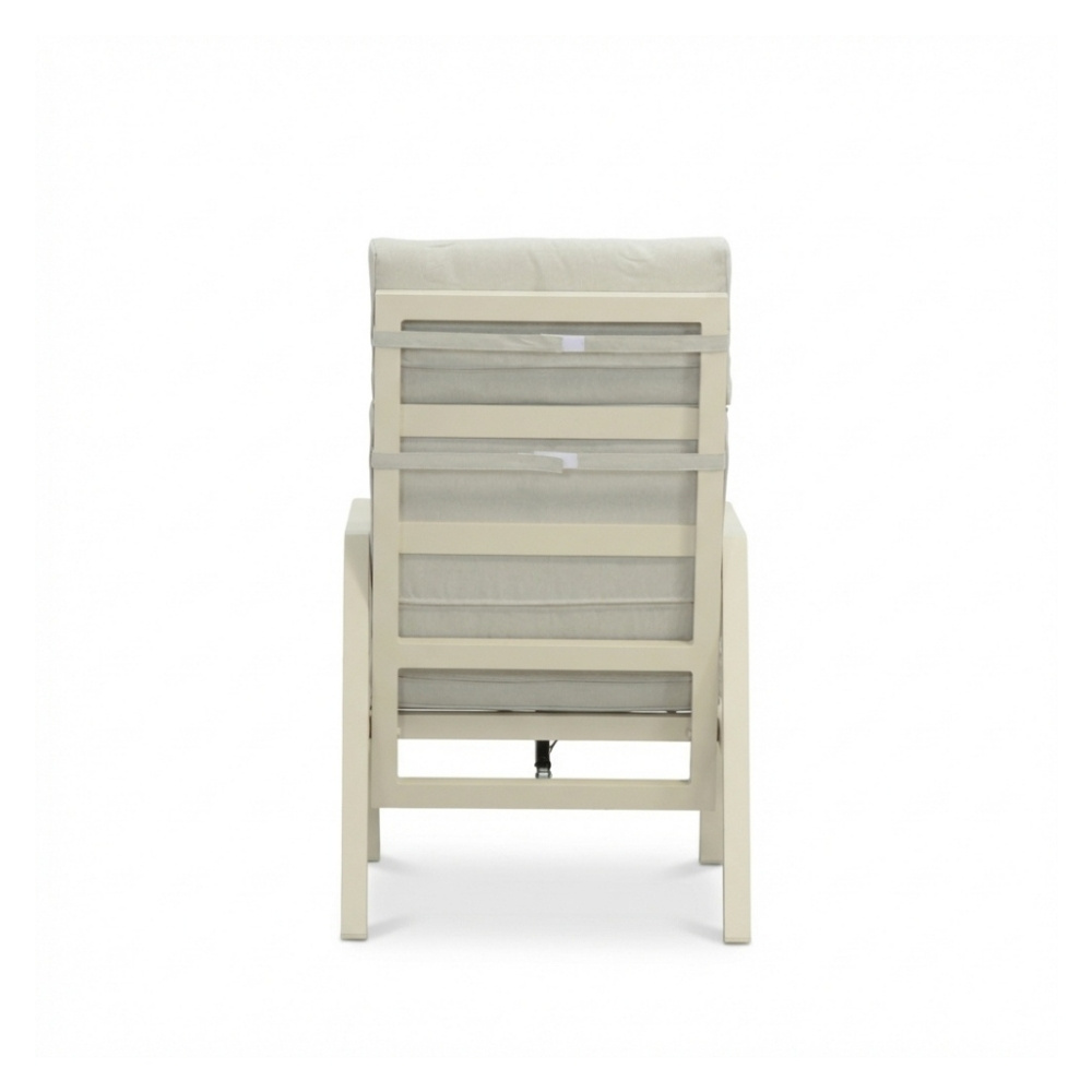 Oregon lounge balkonset - verstelbaar 2 personen | aluminium | beige | 5-delig