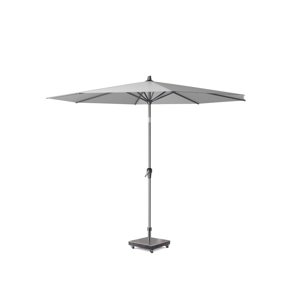 Riva stokparasol Light grey | Ø250cm rond