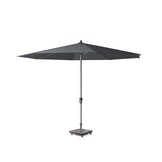 Riva stokparasol antraciet | Ø350cm rond