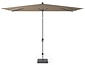 Platinum Riva stokparasol taupe | 300x200cm