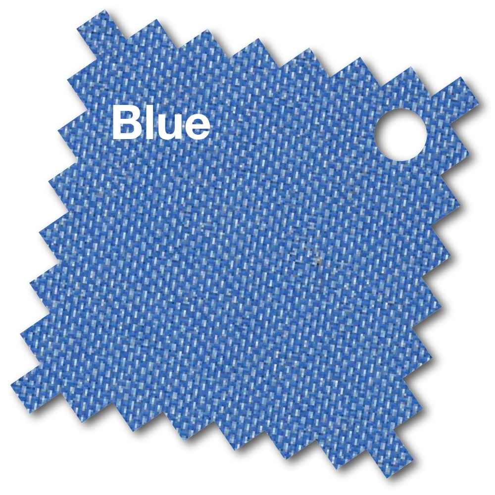 Riva stokparasol blauw | Ø250cm rond