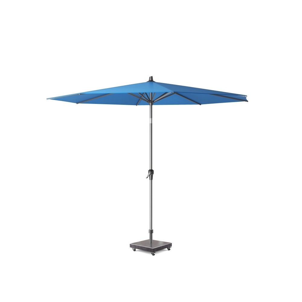 Riva stokparasol blauw |Ø250cm rond afbeelding