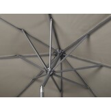 Riva stokparasol Light grey | 300x200cm