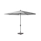 Platinum Riva stokparasol Light grey | Ø350cm rond