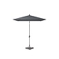 Platinum Riva stokparasol antraciet | 250x200cm