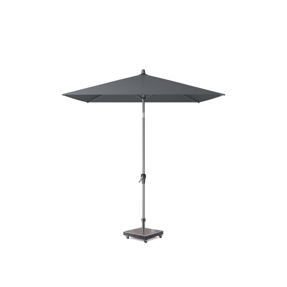 Riva stokparasol antraciet | 250x200cm afbeelding