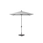 Platinum Riva stokparasol Light grey | 250x200cm