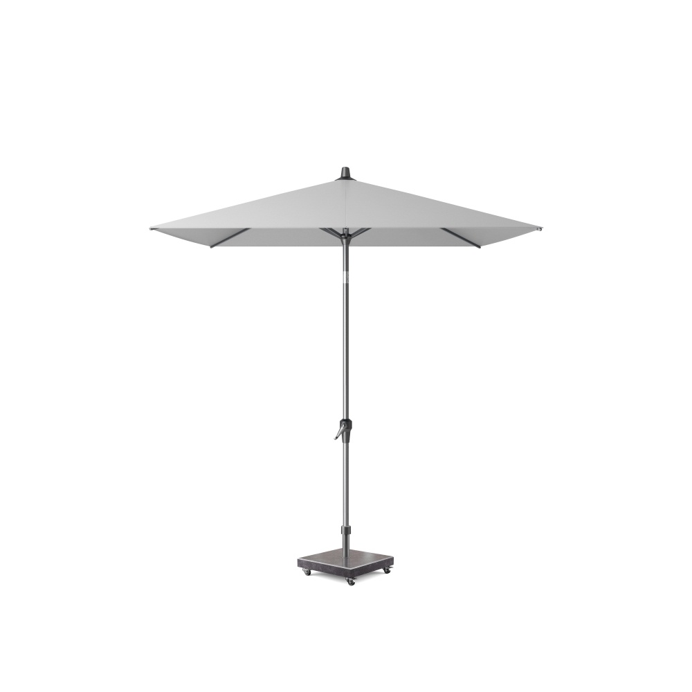 Riva stokparasol Light grey | 250x200cm afbeelding