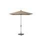 Platinum Riva stokparasol taupe | 250x200cm