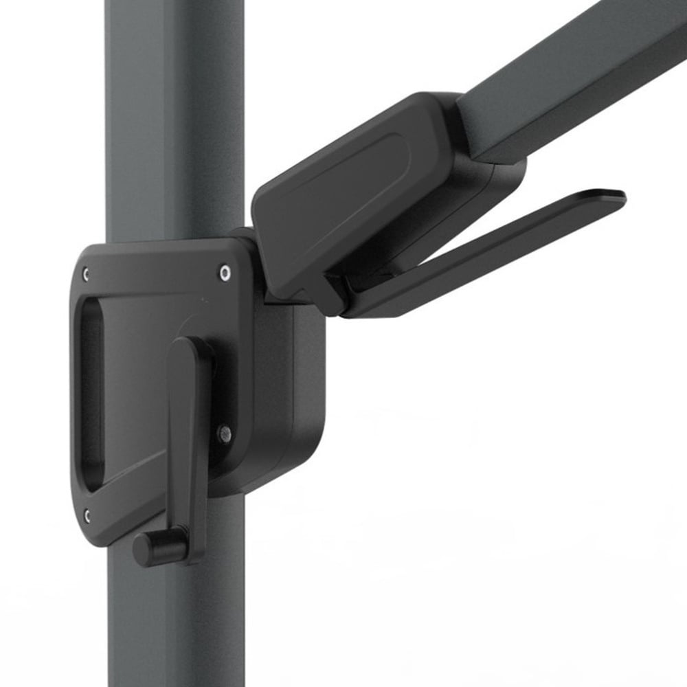 Milano T² zweefparasol | 300x300cm | ecru