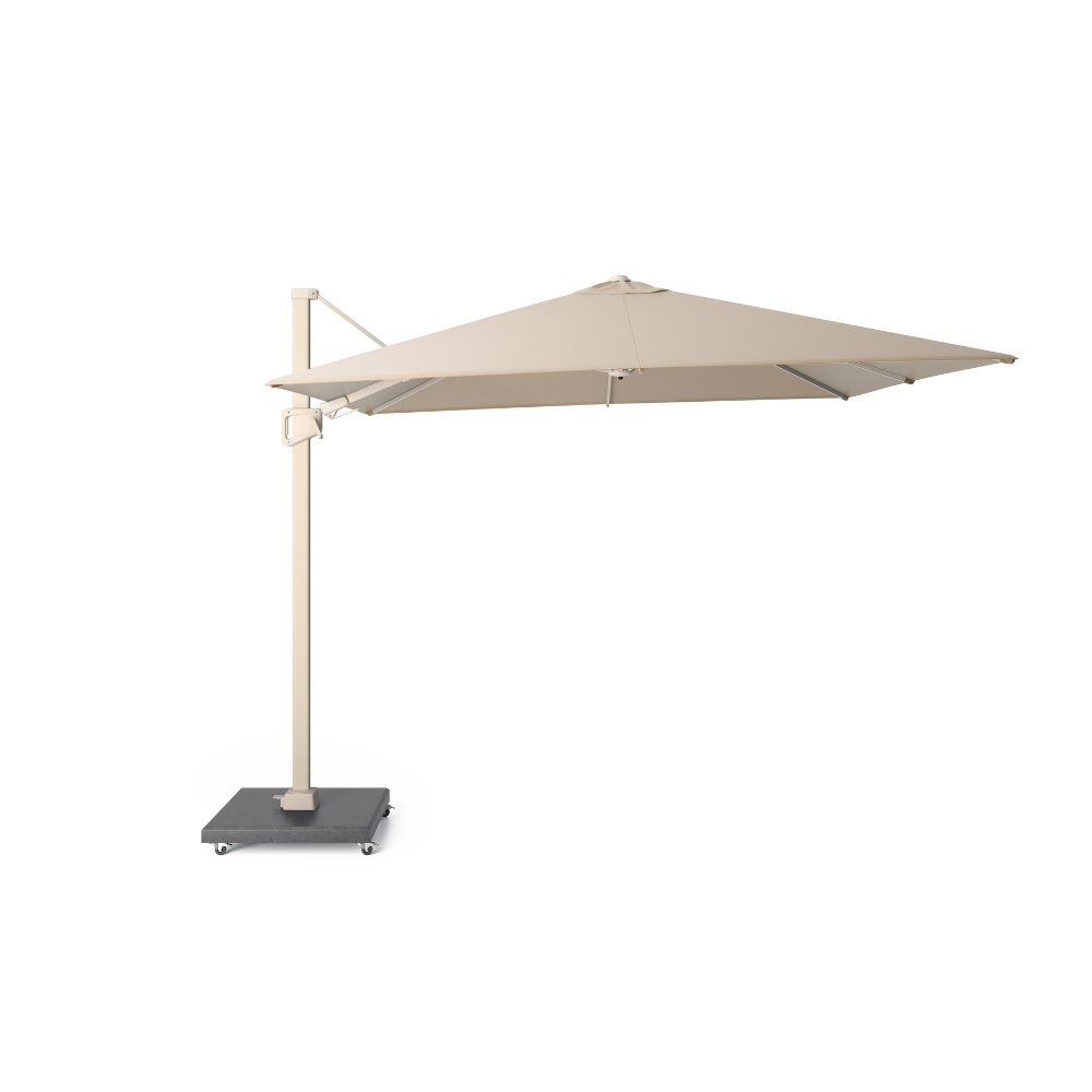 Milano T² zweefparasol | 300x300cm | Ivory/Sandstone afbeelding