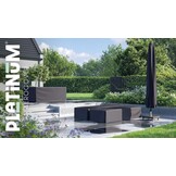 Loungesethoes L-vorm hoge rug 285x220x100xH65/90cm rechts