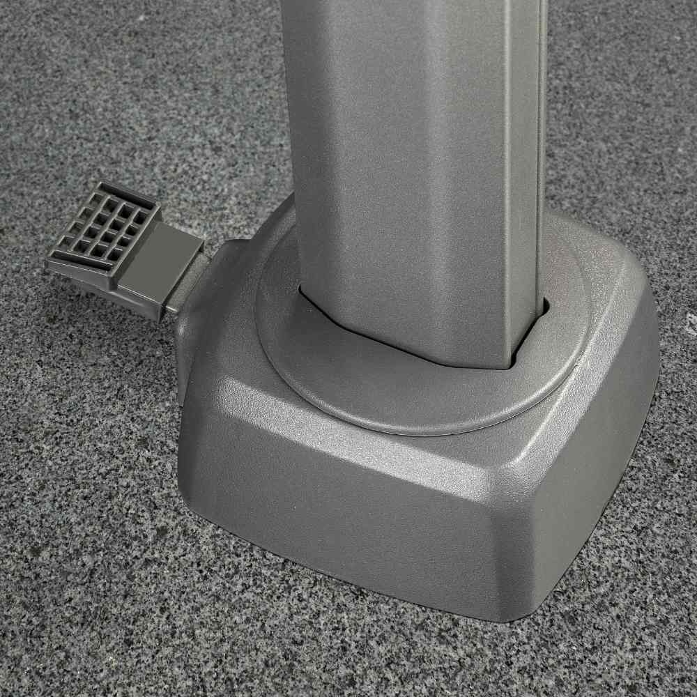 Challenger T² zweefparasol - premium doek | 400x300cm | Manhattan