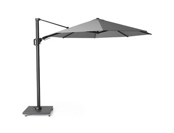 Challenger T² zweefparasol - premium doek | Ø350cm rond | Manhattan